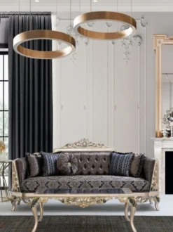 Casa Padrino Luxus Barock Couchtisch mit Glasplatte Silber / Schwarz / Gold 128 x 95 x H. 46 cm - Prunkvoller Wohnzimmertisch mit elegantem Muster - Wohnzimmer Möbel im Barockstil