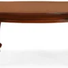 Casa Padrino Luxus Barock Couchtisch Braun - Barockstil Massivholz Wohnzimmertisch - Barockstil Wohnzimmer Möbel - Barock Möbel - Edel & Prunkvoll