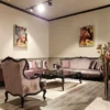 Casa Padrino Luxus Barock Couchtisch Schwarz - Handgefertigter Massivholz Wohnzimmertisch - Barock Wohnzimmer Möbel - Edel & Prunkvoll