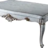Casa Padrino Luxus Barock Couchtisch Antik Weiß / Gold 118 x 80 x H. 48 cm - Massivholz Wohnzimmertisch - Wohnzimmer Möbel im Barockstil