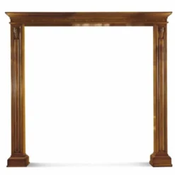 Casa Padrino Luxus Barock Doppel Türrahmen Braun 271,5 x H. 248 cm - Made in Italy
