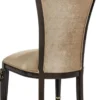 Casa Padrino Luxus Barock Esszimmer Stuhl Hellbraun H. 115 cm - Barock Möbel