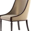 Casa Padrino Luxus Barock Esszimmer Stuhl Set Beige / Dunkelbraun Hochglanz 50 x 50 x H. 92 cm - Edles Küchen Stühle 6er Set - Barock Esszimmer Möbel