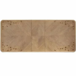 Casa Padrino Luxus Barock Esstisch Braun / Champagner-Gold 213-300 cm - Barock Möbel