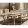 Casa Padrino Luxus Barock Esszimmer Set Grau / Creme / Gold - Barock Esszimmer Möbel