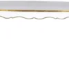 Casa Padrino Luxus Barock Esstisch Weiß / Gold 207 x 114 x H. 78 cm - Ovaler Mahagoni Küchentisch - Barock Esszimmer Möbel - Luxus Qualität