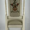 Casa Padrino Luxus Barock Esszimmer Stuhl Grau / Creme / Gold - Barock Esszimmer Möbel