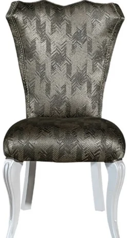 Casa Padrino Luxus Barock Esszimmer Stuhl Set Grün / Gold / Weiß 49 x 56 x H. 102 cm - Edles Küchen Stühle 6er Set - Barock Esszimmer Möbel