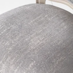 Casa Padrino Luxus Barock Esszimmer Stuhl 4er Set Grau / Hochglanz Beige 49,5 x 57 x H. 102,5 cm - Barockstil Küchen Stühle - Prunkvolle Luxus Esszimmer Möbel im Barockstil - Edel & Prunkvoll