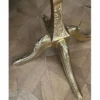 Casa Padrino Luxus Barock Garderobenständer Gold / Silber H. 180 cm - Made in Italy
