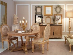 Casa Padrino Luxus Barock Kerzenhalter Antik Gold Ø 35 x H. 51 cm - Prunkvoller Barockstil Kerzenständer - Luxus Deko Accessoires im Barockstil - Luxus Qualität - Made in Italy