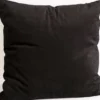 Casa Padrino Luxus Barock Kissen Schwarz / Gold 50 x 50 cm - Deko Accessoires