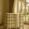 Casa Padrino Luxus Barock Kommode mit 4 Schubladen Creme 107 cm - Barock Möbel