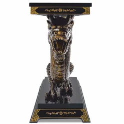 Casa Padrino Luxus Barock Konsole Drache 135 cm - Barock Möbel im chinesischen Stil