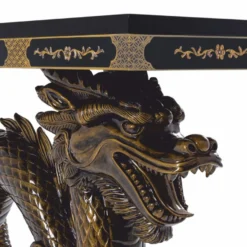 Casa Padrino Luxus Barock Konsole Drache 135 cm - Barock Möbel im chinesischen Stil