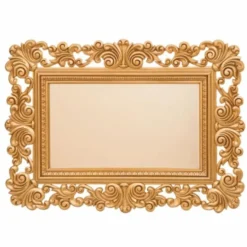 Casa Padrino Luxus Barock Konsole mit Wandspiegel Gold - Prunkvolle Barock Möbel