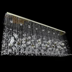 Casa Padrino Luxus Barock Kristall Wandleuchte Silber 100 x 30 x H. 50 cm - Prunkvolle Messing Wandleuchte mit böhmischem Kristallglas - Barock Möbel - Edel & Prunkvoll