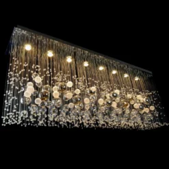 Casa Padrino Luxus Barock Kristall Wandleuchte Silber 100 x 30 x H. 50 cm - Prunkvolle Messing Wandleuchte mit böhmischem Kristallglas - Barock Möbel - Edel & Prunkvoll