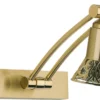 Casa Padrino Luxus Barock LED Wandleuchte / Leseleuchte Gold H. 20 cm