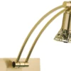 Casa Padrino Luxus Barock LED Wandleuchte / Leseleuchte Gold H. 35 cm