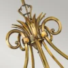 Casa Padrino Luxus Barock Messing Kronleuchter Bronze Ø 56 x H. 62,2 cm