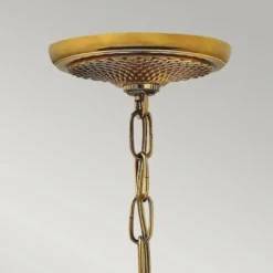 Casa Padrino Luxus Barock Messing Kronleuchter Bronze Ø 56 x H. 62,2 cm