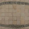 Casa Padrino Luxus Barock Mosaik Fliesen Tischplatte Beige / Mehrfarbig / Grün - Verschiedene Größen - Handgefertigte & Handbemalte Naturstein Esstisch Tischplatte - Barock Möbel