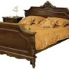 Casa Padrino Luxus Barock Nachtkommode Dunkelbraun - Prunkvoller Barock Nachttisch mit 3 Schubladen - Luxus Schlafzimmer Möbel im Barockstil - Barock Möbel - Barock Einrichtung