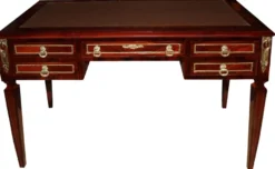Casa Padrino Luxus Barock Schreibtisch Sekretär 5 Schubladen 120 cm - Handgefertigt aus Massivholz - Barock Schreibtisch Büro Möbel