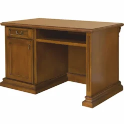 Casa Padrino Luxus Barock Schreibtisch Braun 140 cm - Barock Büro Möbel