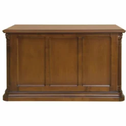 Casa Padrino Luxus Barock Schreibtisch Braun 140 cm - Barock Büro Möbel