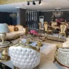 Casa Padrino Luxus Barock Sessel Silber / Braun / Gold - Prunkvoller Barockstil Wohnzimmer Sessel - Barock Möbel