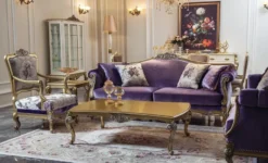 Casa Padrino Luxus Barock Sessel 68 x 68 x H. 112 cm - Prunkvoller Wohnzimmer Sessel mit Blumenmuster - Barock Wohnzimmer Möbel - Luxus Qualität