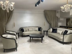 Casa Padrino Luxus Barock Sessel Gold / Schwarz - Barockstil Wohnzimmer Sessel - Barockstil Wohnzimmer Möbel - Luxus Möbel im Barockstil - Barock Einrichtung - Edel & Prunkvoll