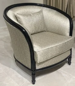 Casa Padrino Luxus Barock Sessel Gold / Schwarz - Barockstil Wohnzimmer Sessel - Barockstil Wohnzimmer Möbel - Luxus Möbel im Barockstil - Barock Einrichtung - Edel & Prunkvoll