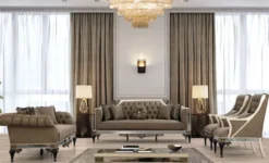 Casa Padrino Luxus Barock Sessel Braun / Weiß / Schwarz / Gold - Prunkvoller Wohnzimmer Sessel mit dekorativem Kissen - Barock Wohnzimmer Möbel