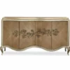 Casa Padrino Luxus Barock Sideboard Braun / Champagner-Gold 183 cm - Barock Möbel