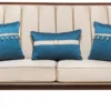 Casa Padrino Luxus Barock Sofa Beige / Dunkelbraun 230 cm