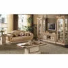 Casa Padrino Luxus Barock Sofa Gold / Creme 228 cm - Barock Möbel - Made in Italy