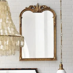 Casa Padrino Luxus Barock Spiegel Antik Gold - Prunkvoller italienischer Barockstil Wandspiegel - Luxus Möbel im Barockstil - Prunkvolle Barock Möbel - Made in Italy - Luxus Qualität
