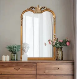 Casa Padrino Luxus Barock Spiegel Antik Gold - Prunkvoller italienischer Barockstil Wandspiegel - Luxus Möbel im Barockstil - Prunkvolle Barock Möbel - Made in Italy - Luxus Qualität