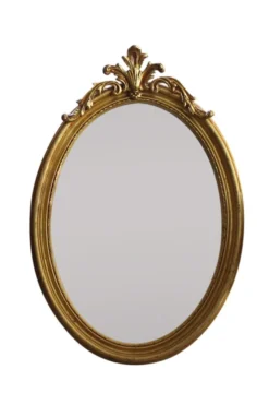 Casa Padrino Luxus Barock Spiegel gold 80 x H. 110 cm, prachtvoller Wandspiegel im barocken Stil