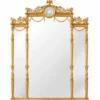 Casa Padrino Luxus Barock Spiegel Gold H. 185 cm - Barock Möbel - Made in Italy