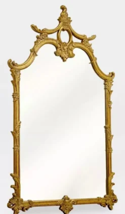 Casa Padrino Luxus Barock Spiegel Gold - Prunkvoller Barockstil Wandspiegel - Luxus Möbel im Barockstil - Prunkvolle Barock Möbel - Edel & Prunkvoll