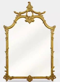 Casa Padrino Luxus Barock Spiegel Gold - Prunkvoller Barockstil Wandspiegel - Luxus Möbel im Barockstil - Prunkvolle Barock Möbel - Edel & Prunkvoll