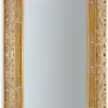 Casa Padrino Luxus Barock Spiegel Antik Gold - Italienischer Barockstil Massivholz Wandspiegel - Luxus Möbel im Barockstil - Prunkvolle Barock Möbel - Made in Italy - Luxus Barock Interior