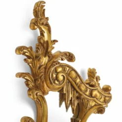 Casa Padrino Luxus Barock Spiegel Set Antik Gold H. 80 cm - Barockstil Möbel