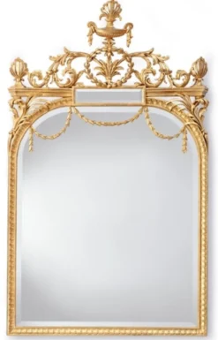 Casa Padrino Luxus Barock Spiegel Gold - Prunkvoller italienischer Barockstil Wandspiegel - Luxus Möbel im Barockstil - Prunkvolle Barock Möbel - Made in Italy - Luxus Barock Interior