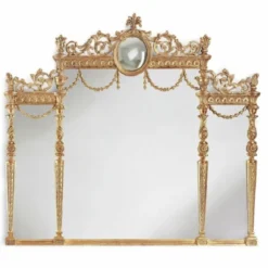 Casa Padrino Luxus Barock Spiegel Gold - Italienischer Barockstil Wandspiegel - Luxus Möbel im Barockstil - Prunkvolle Barock Möbel - Luxus Qualität - Made in Italy