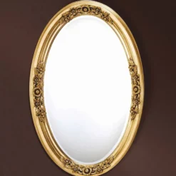 Casa Padrino Luxus Barock Spiegel Gold H. 116 cm - Barock Möbel - Made in Italy